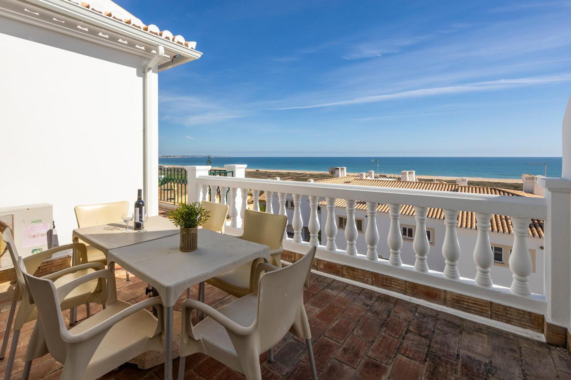 Apartamento Meia Praia Lagos Luaran gambar